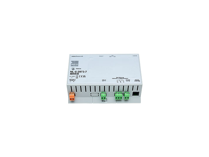 BUS monitoring system for single-battery emergency luminaires
